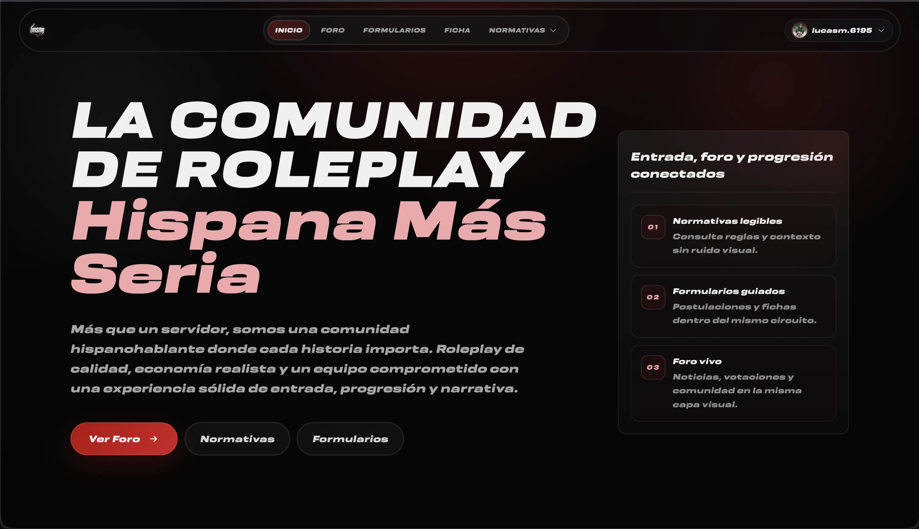 Captura del proyecto Ursar Roleplay